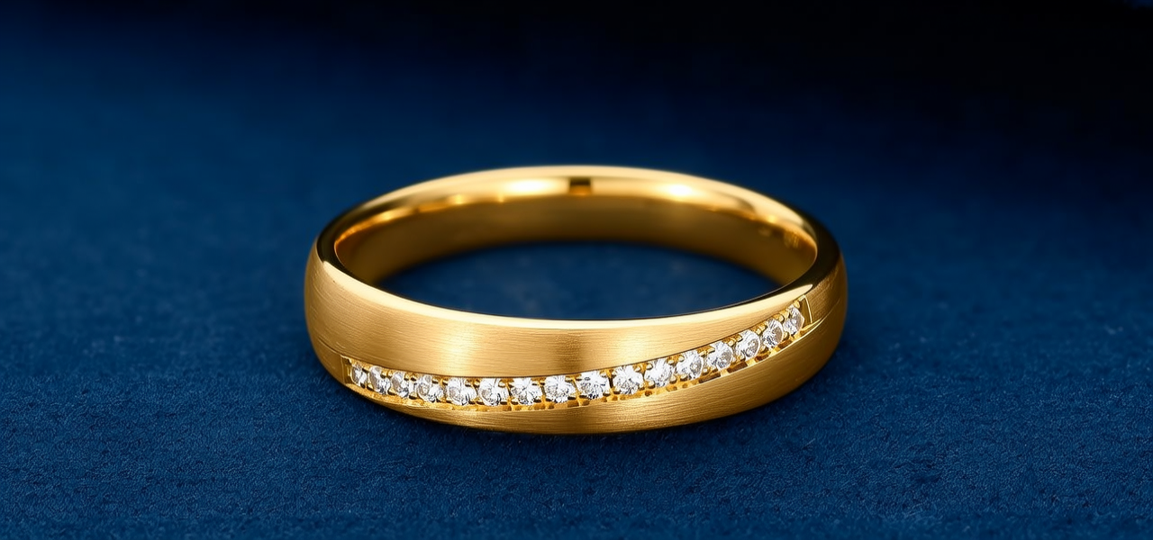 黄金戒指图片与价格